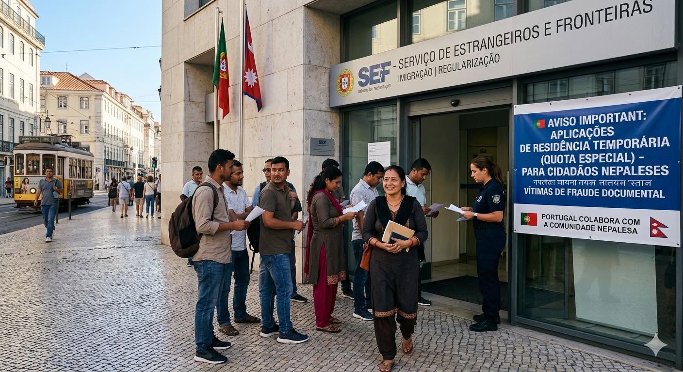 Portugal Allows Nearly 2,000 Nepalis to Apply for Temporary Residence Permits